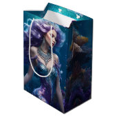 マーメイドパープルヘア ミディアムペーパーバッグ (裏面アングル)