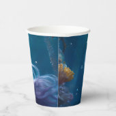 マーメイドパープルヘア 紙コップ (右)