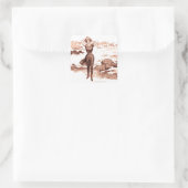 マーメイドビーチギブソンガールビクトリアンアンティーク スクエアシール (バッグ)