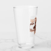 マーメイドビーチギブソンガールビクトリアンアンティーク タンブラーグラス (右)