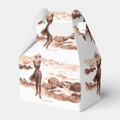 マーメイドビーチギブソンガールビクトリアンアンティーク フェイバーボックス (正面サイド)