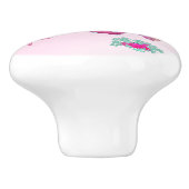 マーメイドピンクヒトデ子供部屋デコール セラミックノブ (側面)