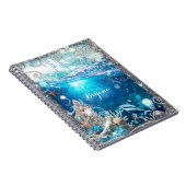 マーメイドファンタジーブロンデエンチャントビーチファンタジー ノートブック (右側)