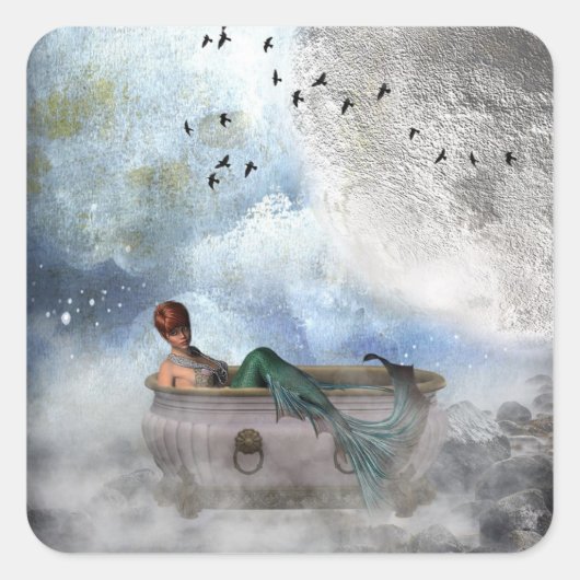 マーメイドファンタジーワールドシール スクエアシール (正面)