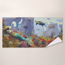 マーメイドファンタジー バスタオル