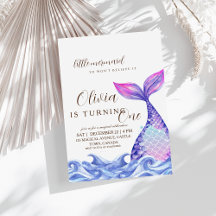 マーメイドファースト誕生日パーティーかわいい海