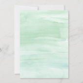 マーメイドファースト誕生日招待状 招待状 (裏面)