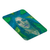 マーメイドフィッシュサーレアルファンタジーア絵画ート マグネット (右側)