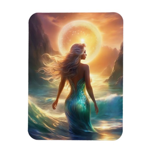 マーメイドフレキシブルフォトマグネット マグネット (縦)