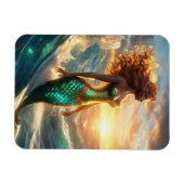 マーメイドフレキシブルフォトマグネット マグネット (横)