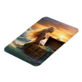 マーメイドフレキシブルフォトマグネット マグネット (左側)