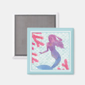 マーメイドフレンズI マグネット (正面/裏面)