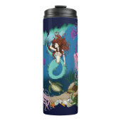 マーメイドブルーファンタジーフレンズ タンブラー (正面)
