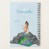 マーメイドプランナートレンディー年オーガナイザーモノグラム プランナー手帳 (裏面)