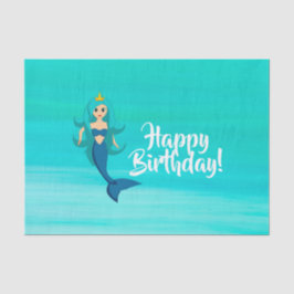 マーメイドプリンセスアクアマリン海水 薄葉紙