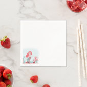 マーメイドプリンセスザシー誕生日 スタンダードカクテルナプキン (インサイチュ)