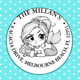 マーメイドプールパーティーテーマ セルフインキングスタンプ