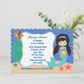 マーメイドプールパーティー 招待状 (スタンド正面)