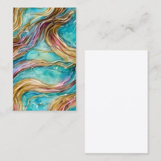 マーメイドヘアグラフィック 名刺 (正面/裏面)