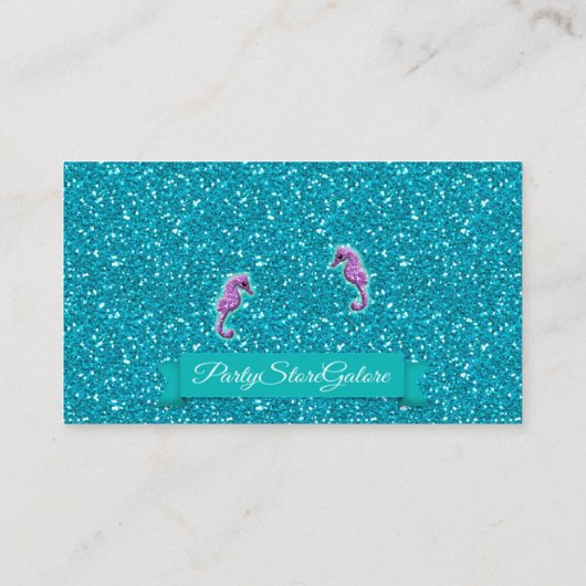 マーメイドベビーシャワーおむつラッフルチケット#136 エンクロージャーカード (裏面)