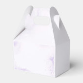 マーメイドベビーシャワーパーティー甘い小さなマーメイド フェイバーボックス (裏面サイド)