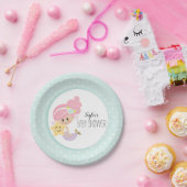 マーメイドベビーシャワープレートライトスキントーン ペーパープレート (パーティー)