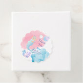 マーメイドベビーシャワー招待状 フェイバータグ (インサイチュ)