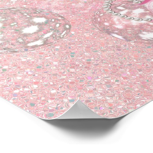 マーメイドベビーシャワー誕生日ウェルカムサインシェル ポスター