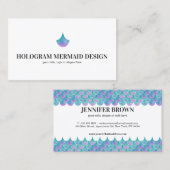 マーメイドホログラム 名刺 (正面/裏面)