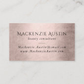 マーメイドポはかりで測ス |ダスティテラコッタピーチシェン 名刺 (裏面)