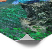 マーメイドポスタープリント ポスター (角)