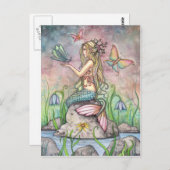 マーメイドポストカードクリークサイド魔法 ポストカード (正面/裏面)