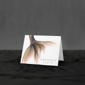 マーメイドポッシュテール |ダスティテラコッタピーチカスタム サンキューカード