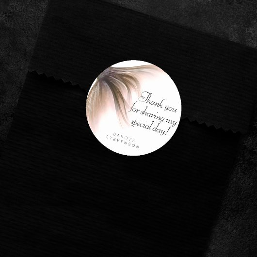 マーメイドポッシュテール | Dusty Terracottaありがとうございます ラウンドシール