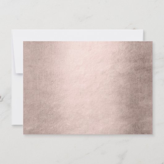 マーメイドポーシュ |ほこりっぽいテラコッタスプラッシュ 招待状 (裏面)