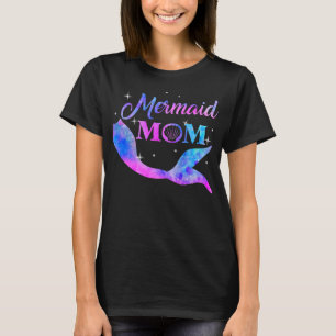マーメイドマおもしろいムテールマザーズデイファミリー Tシャツ
