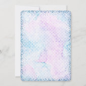 マーメイドママベビーシャワー招待状 招待状 (裏面)