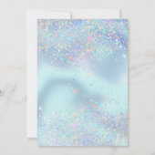 マーメイドママ妊娠赤ちゃんシャワー 招待状 (裏面)