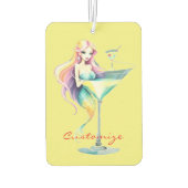 マーメイドマルティーニガールサンダー_コーブ カーエアーフレッシュナー (裏面)