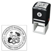 マーメイドマーマンスウィートアーツネーム差出人住所 セルフインキングスタンプ (インサイチュ)