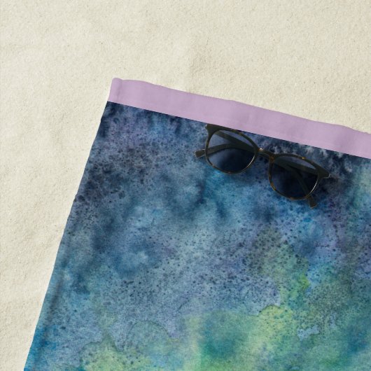 マーメイドムーンファンタジーアートビーチタオル ビーチタオル (インサイチュ)