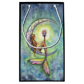 マーメイドムーンファンタジーアート スモールペーパーバッグ (裏面)