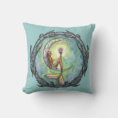 マーメイドムーンファンタジー装飾用クッション クッション (正面)