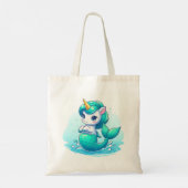 マーメイドユニコーントートバッグ トートバッグ (裏面)