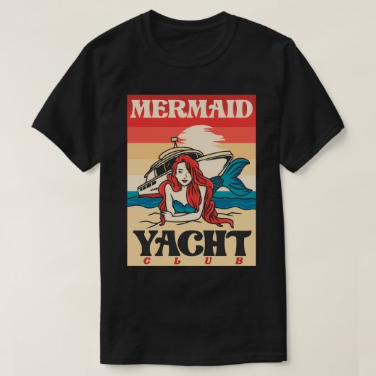マーメイドヨットクラブ Tシャツ (デザイン正面)