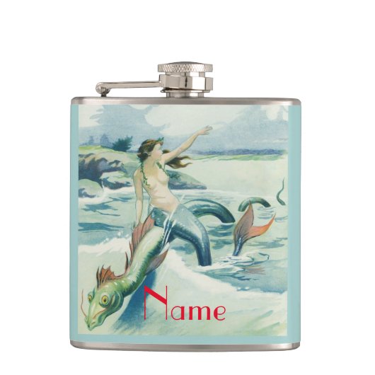 マーメイドライディングシーヘビサンダー_コーブ  フラスク (正面)