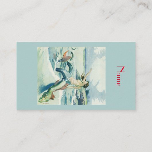 マーメイドライディングシーヘビサンダー_コーブ  名刺 (裏面)