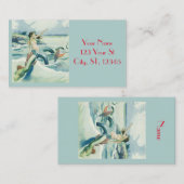 マーメイドライディングシーヘビサンダー_コーブ  名刺 (正面/裏面)