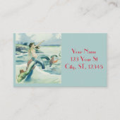 マーメイドライディングシーヘビサンダー_コーブ  名刺 (正面)