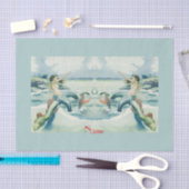 マーメイドライディングシーヘビサンダー_コーブ   薄葉紙 (クラフト)